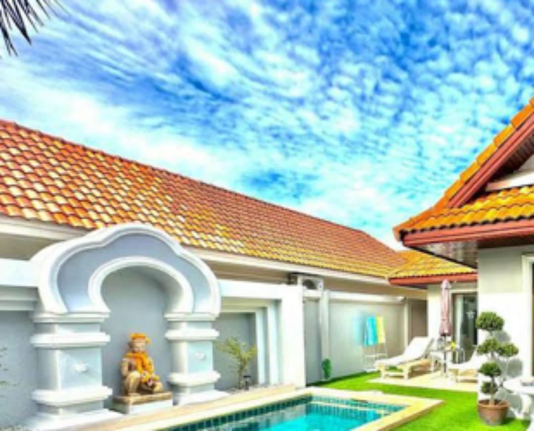 Bali Style Luxury View Talay Pool Villa Close To Beach & Walking Street Haat Jomtien Eksteriør bilde